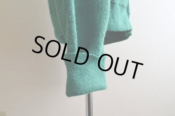 画像10: 1970s IZOD LACOSTE アクリルニットカーディガン　 表記M  (10)