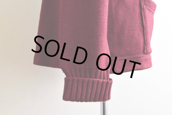 画像10: 1960s LAMB KNIT レタードカーディガン　 表記44  (10)