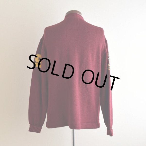 画像3: 1960s LAMB KNIT レタードカーディガン　 表記44  (3)