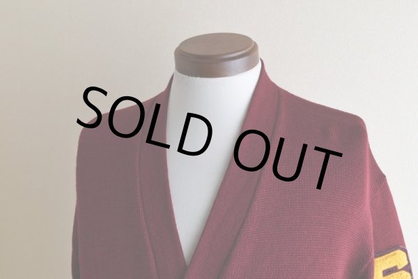 画像7: 1960s LAMB KNIT レタードカーディガン　 表記44  (7)