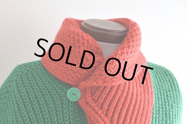 画像8: 1940-50s CURL RITE ショールカラーカーディガン  実寸ML  (8)