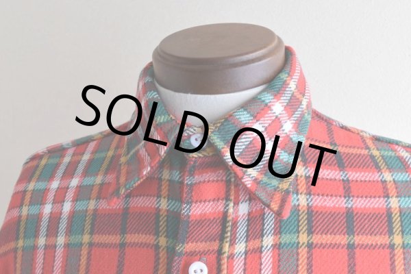 画像7: 1970s BIGMAC ヘビーネルシャツ　 表記M  (7)