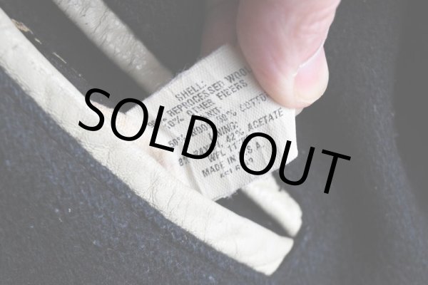 画像14: 1980s HOLLOWAY 袖レザースタジャン  "MADE IN USA"  表記M  (14)