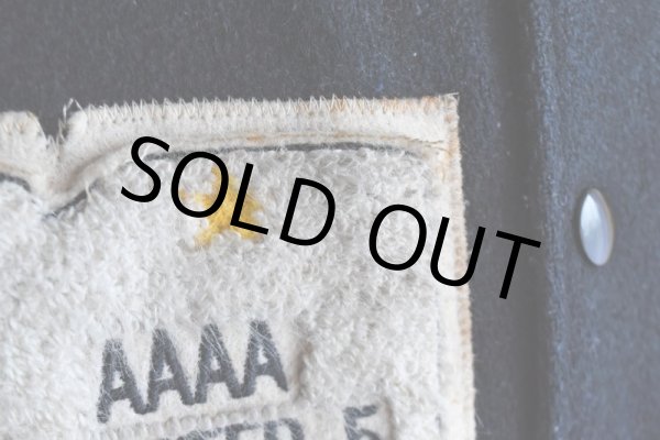 画像20: 1980s HOLLOWAY 袖レザースタジャン  "MADE IN USA"  表記M  (20)