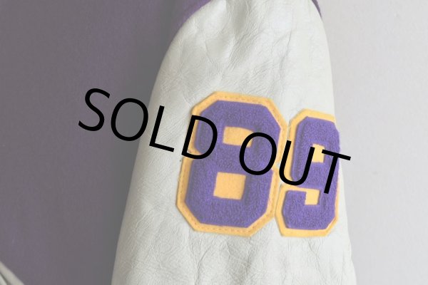 画像9: 1980s DeLONG 袖レザースタジャン　 "MADE IN USA"　 表記44  (9)