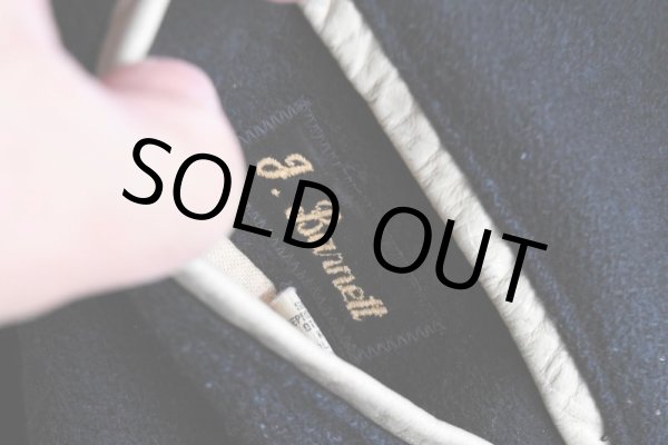 画像13: 1980s HOLLOWAY 袖レザースタジャン  "MADE IN USA"  表記M  (13)