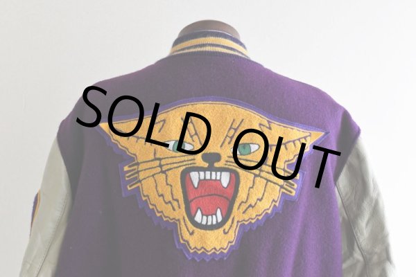 画像13: 1980s DeLONG 袖レザースタジャン　 "MADE IN USA"　 表記44  (13)