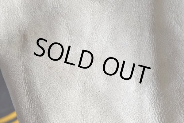 画像18: 1980s HOLLOWAY 袖レザースタジャン  "MADE IN USA"  表記M  (18)