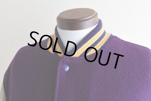 画像8: 1980s DeLONG 袖レザースタジャン　 "MADE IN USA"　 表記44  (8)