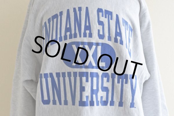 画像9: 1990s Champion リバースウィーブスウェット  "INDIANA STATE UNIVERSITY"  表記XL  (9)