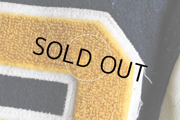 画像19: 1980s HOLLOWAY 袖レザースタジャン  "MADE IN USA"  表記M  (19)