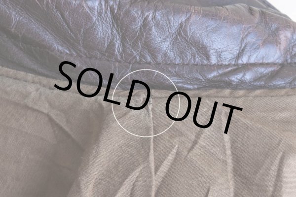 画像25: 1980-90s COOPER A-2フライトレザージャケット  "MADE IN USA"  表記48R  (25)