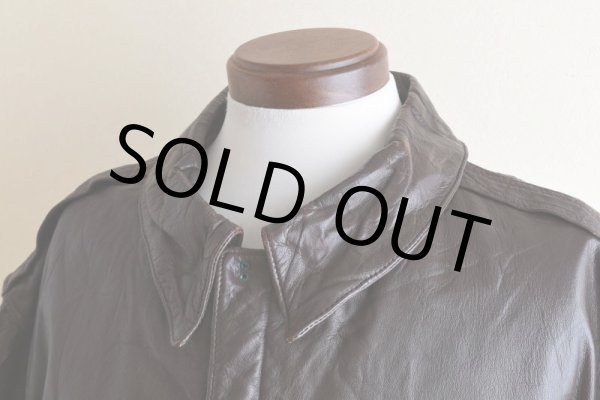 画像7: 1980-90s COOPER A-2フライトレザージャケット  "MADE IN USA"  表記48R  (7)