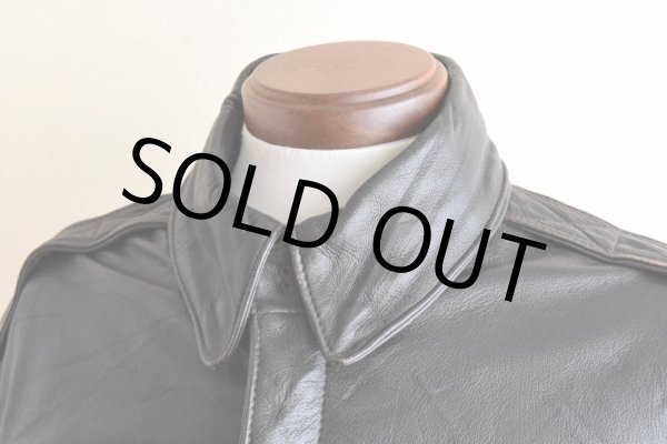 画像7: 1980s PROTECH INC A-2フライトレザージャケット　 "MADE IN USA"　 表記44  (7)