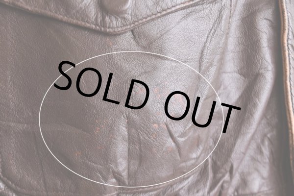 画像23: 1980-90s COOPER A-2フライトレザージャケット  "MADE IN USA"  表記48R  (23)