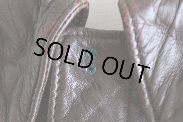 画像21: 1980-90s COOPER A-2フライトレザージャケット  "MADE IN USA"  表記48R  (21)