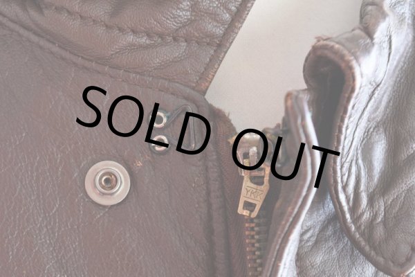 画像8: 1980-90s COOPER A-2フライトレザージャケット  "MADE IN USA"  表記48R  (8)