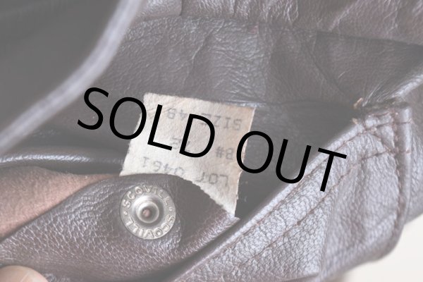 画像14: 1980-90s COOPER A-2フライトレザージャケット  "MADE IN USA"  表記48R  (14)