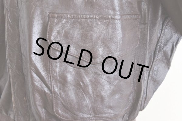 画像12: 1980-90s COOPER A-2フライトレザージャケット  "MADE IN USA"  表記48R  (12)