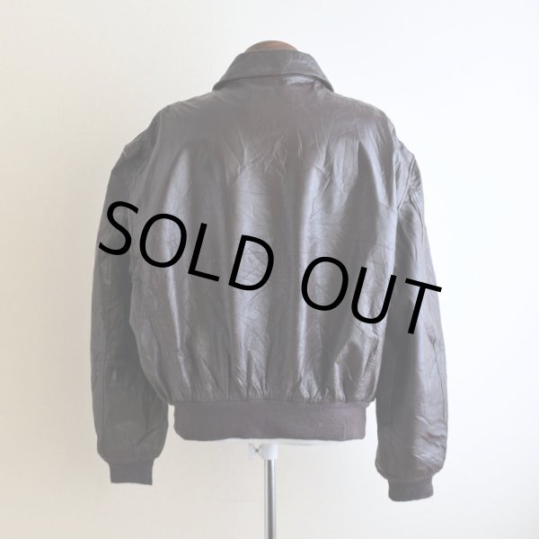 画像3: 1980-90s COOPER A-2フライトレザージャケット  "MADE IN USA"  表記48R  (3)