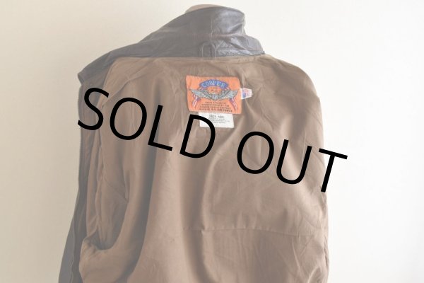 画像16: 1980-90s COOPER A-2フライトレザージャケット  "MADE IN USA"  表記48R  (16)