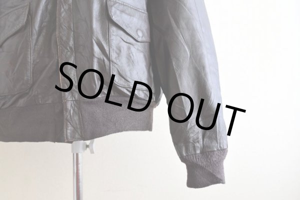 画像11: 1980-90s COOPER A-2フライトレザージャケット  "MADE IN USA"  表記48R  (11)