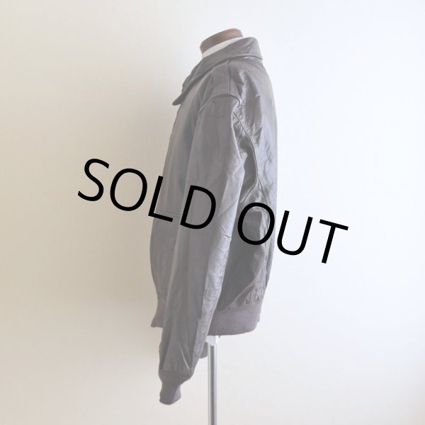 画像4: 1980-90s COOPER A-2フライトレザージャケット  "MADE IN USA"  表記48R  (4)