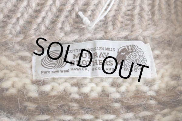 画像5: MURRAY BROTHERS ノルディックセーター　 "MADE IN SCOTLAND"　 実寸L  (5)