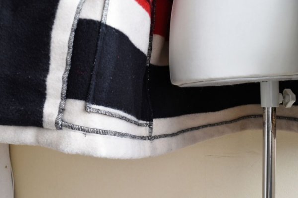 画像13: ネイティブ柄ウールブランケットコート  実寸L  (13)