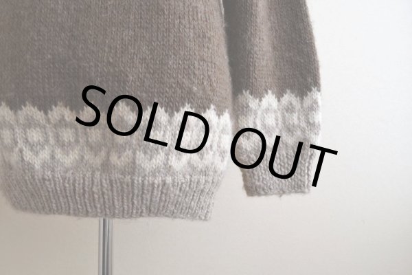 画像9: MURRAY BROTHERS ノルディックセーター　 "MADE IN SCOTLAND"　 実寸L  (9)