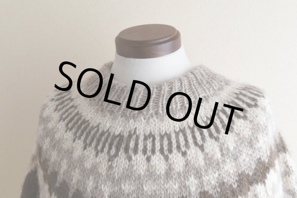 画像7: MURRAY BROTHERS ノルディックセーター　 "MADE IN SCOTLAND"　 実寸L  (7)