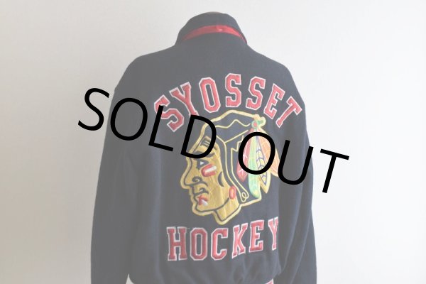 画像8: 1990s RENNOC メルトンスタジャン　 "MADE IN USA"　 表記L  (8)