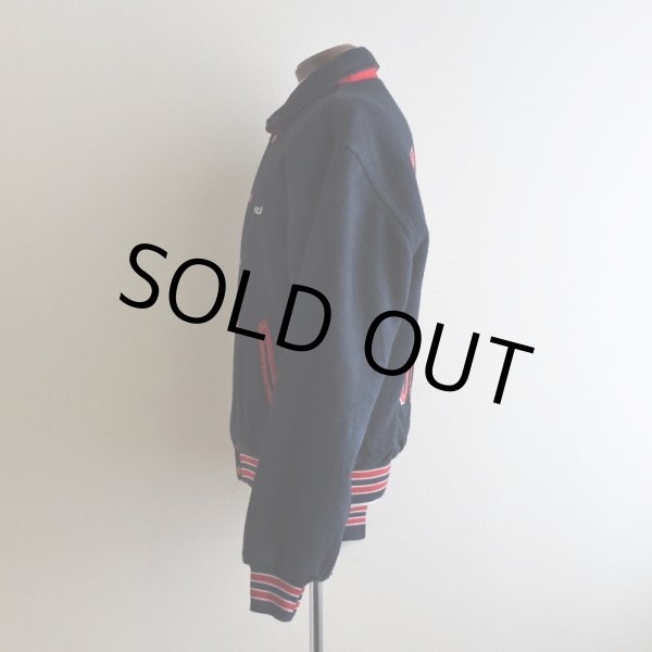 画像2: 1990s RENNOC メルトンスタジャン　 "MADE IN USA"　 表記L  (2)