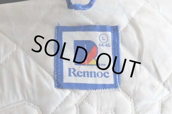 画像6: 1990s RENNOC 袖レザースタジャン　 "MADE IN USA"　 表記L  (6)