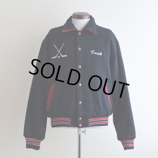 画像3: 1990s RENNOC メルトンスタジャン　 "MADE IN USA"　 表記L  (3)