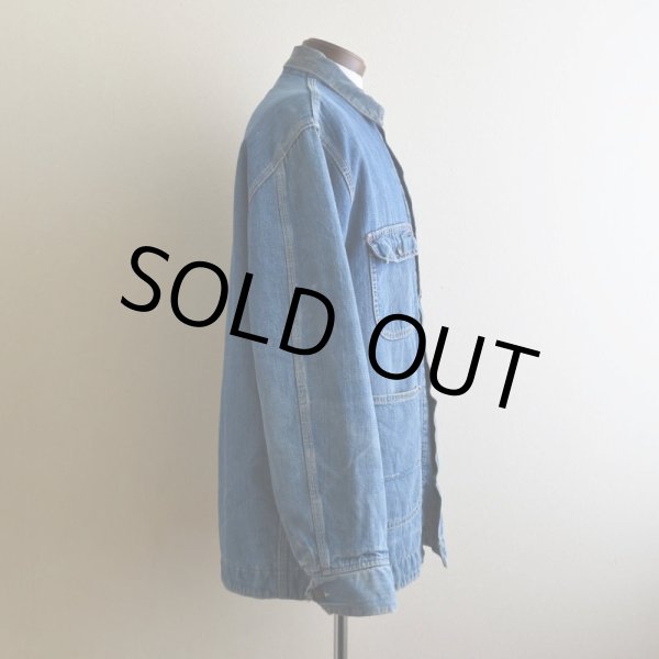 画像2: 1970s SEARS デニムカバーオール  "ブランケットライナー"  実寸ML  (2)