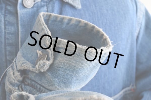 画像19: 1970s SEARS デニムカバーオール  "ブランケットライナー"  実寸ML  (19)