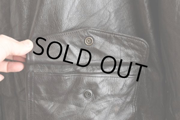 画像14: 1990s L.L.Bean A-2 TYPE レザージャケット  "MADE IN USA"  表記XXL-TALL  (14)