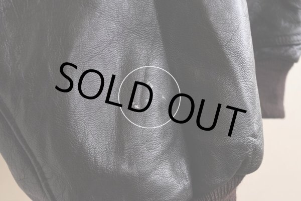 画像21: 1990s L.L.Bean A-2 TYPE レザージャケット  "MADE IN USA"  表記XXL-TALL  (21)