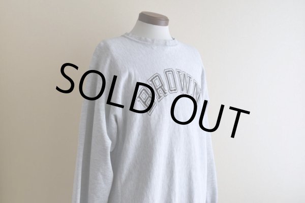 画像7: 1980s Champion リバースウィーブスウェット  "BROWN"  表記XL  (7)