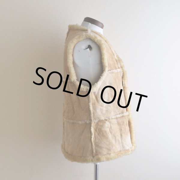 画像2: 1980s Sportsman Mfg Co. シープスキンベスト　 表記M  (2)