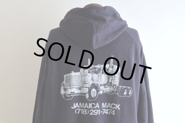 画像15: 1970-80s MACK TRUCKS 裏サーマルフルジップパーカー　 表記XL  (15)