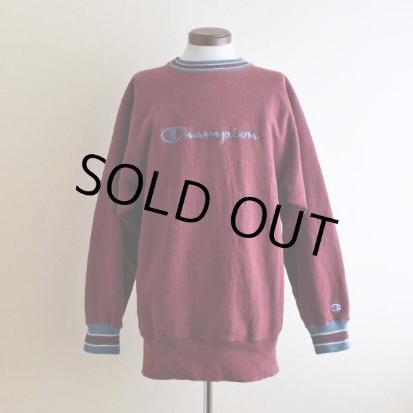 画像1: 1990s Champion リバースウィーブスウェット　 "MADE IN USA"　 表記XL  (1)