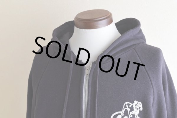 画像9: 1970-80s MACK TRUCKS 裏サーマルフルジップパーカー　 表記XL  (9)