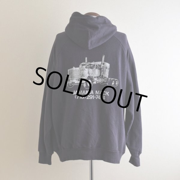 画像3: 1970-80s MACK TRUCKS 裏サーマルフルジップパーカー　 表記XL  (3)