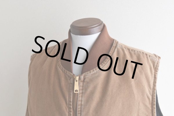 画像8: 1990-00s Carhartt ダックベスト  "MADE IN MEXICO"  表記2XL  (8)