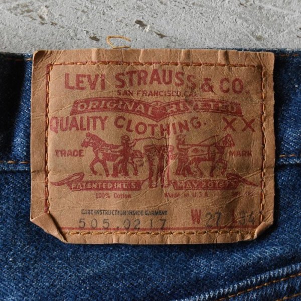 画像8: 1970s Levi's 505-0217　 "66後期"　 表記W27 L34  (8)