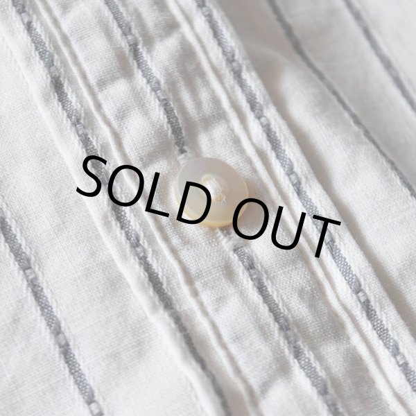 画像5: RRL RALPH LAUREN バンドカラーシャツ  表記L  (5)