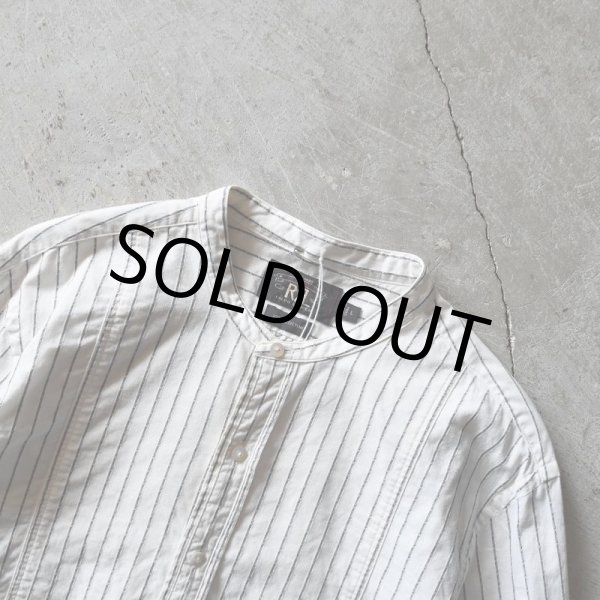 画像2: RRL RALPH LAUREN バンドカラーシャツ  表記L  (2)