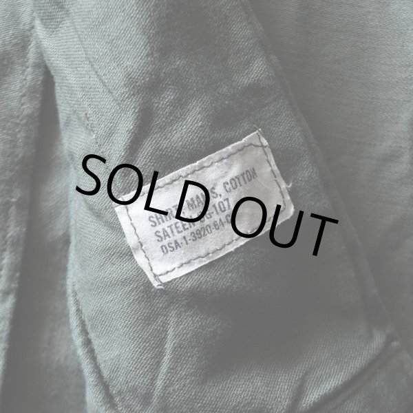 画像5: 1960s US.ARMY OG107 ユーティリティシャツ  "2nd MODEL"  実寸SM  (5)